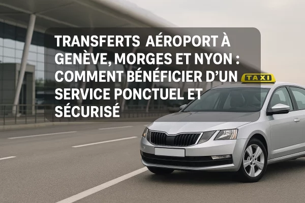 Transferts aéroport à Genève, Morges et Nyon