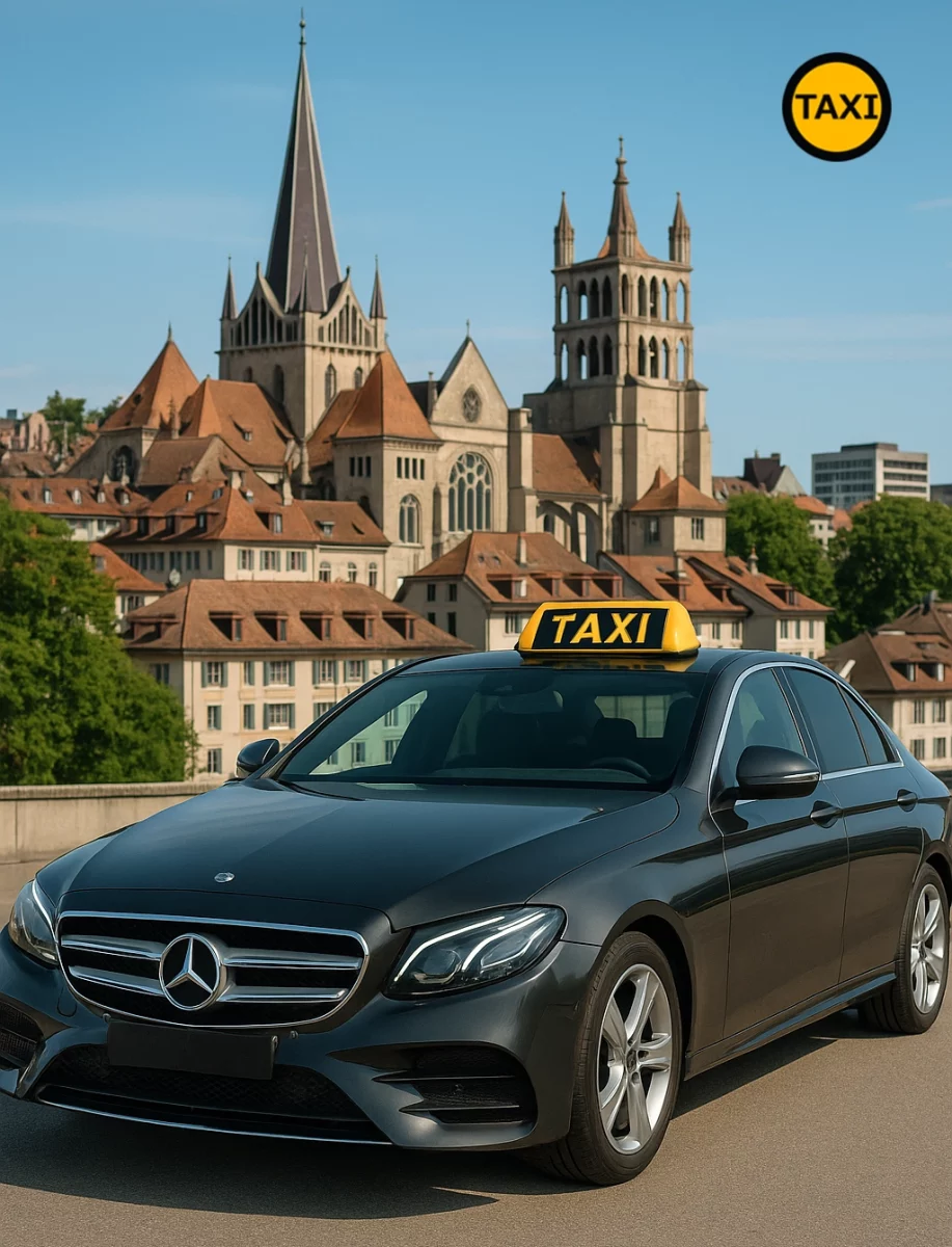 Appeler taxi à Lausanne pour transfert aéroport ou gare