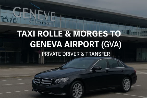 Rolle and Morges Taxi to Geneva Airport (GVA) | Private Driver & Transfer